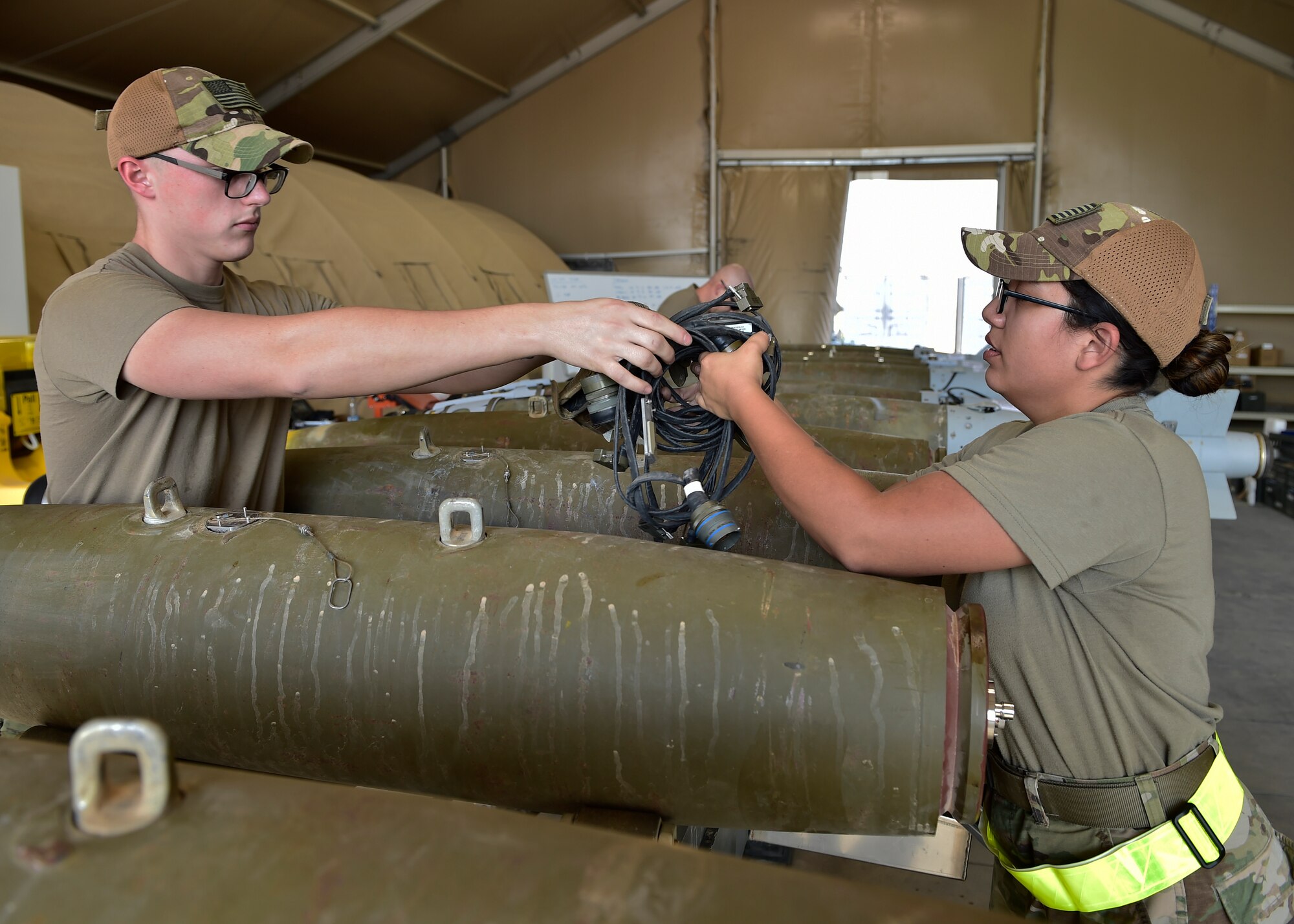 378 EMUNS build munitions for follow-on forces