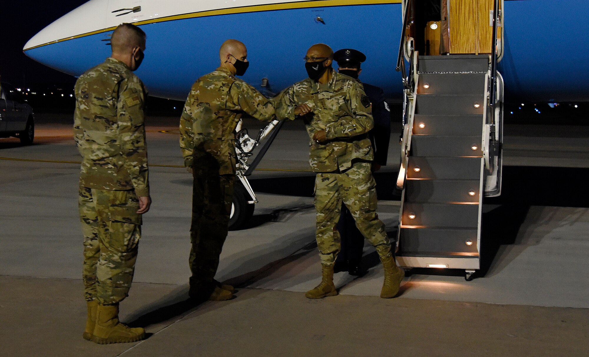 Since assuming command Aug. 28, 2020, this was Brown’s first official visit to Peterson AFB since assuming command Aug. 28, 2020.