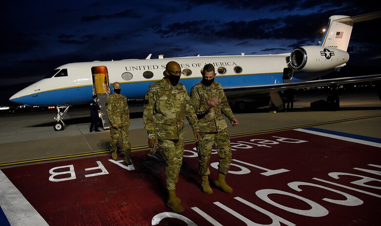 Since assuming command Aug. 28, 2020, this was Brown’s first official visit to Peterson AFB since assuming command Aug. 28, 2020.