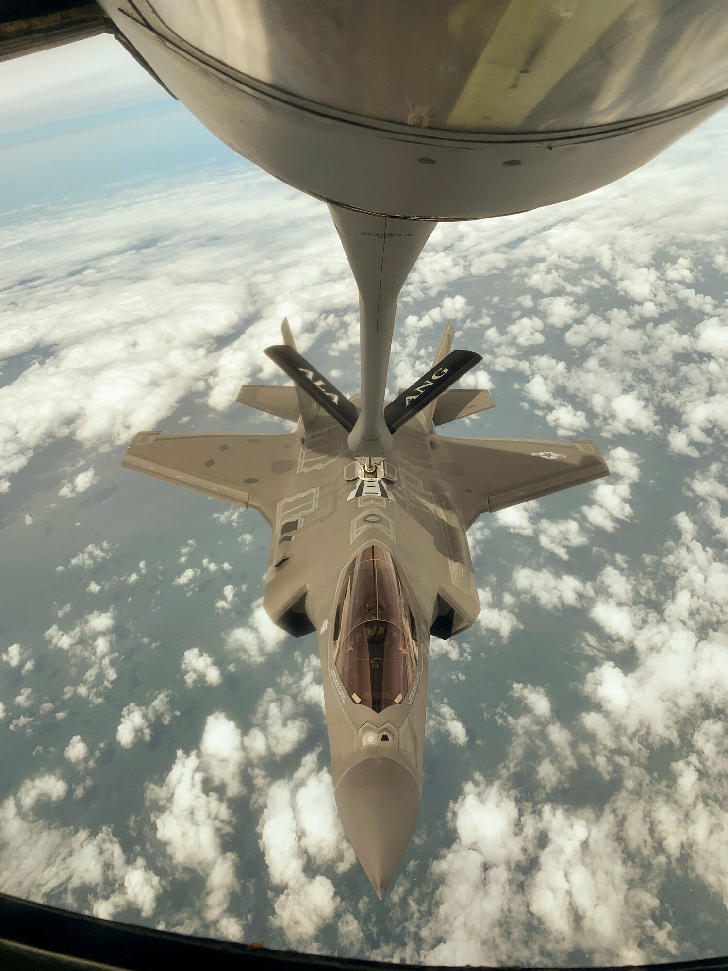 Airmen from the 117th Air Refueling Wing refuel fighters during Savannah Swift, an exercise in Savannah, Georgia, from Sept. 11 to Sept. 24, 2020.