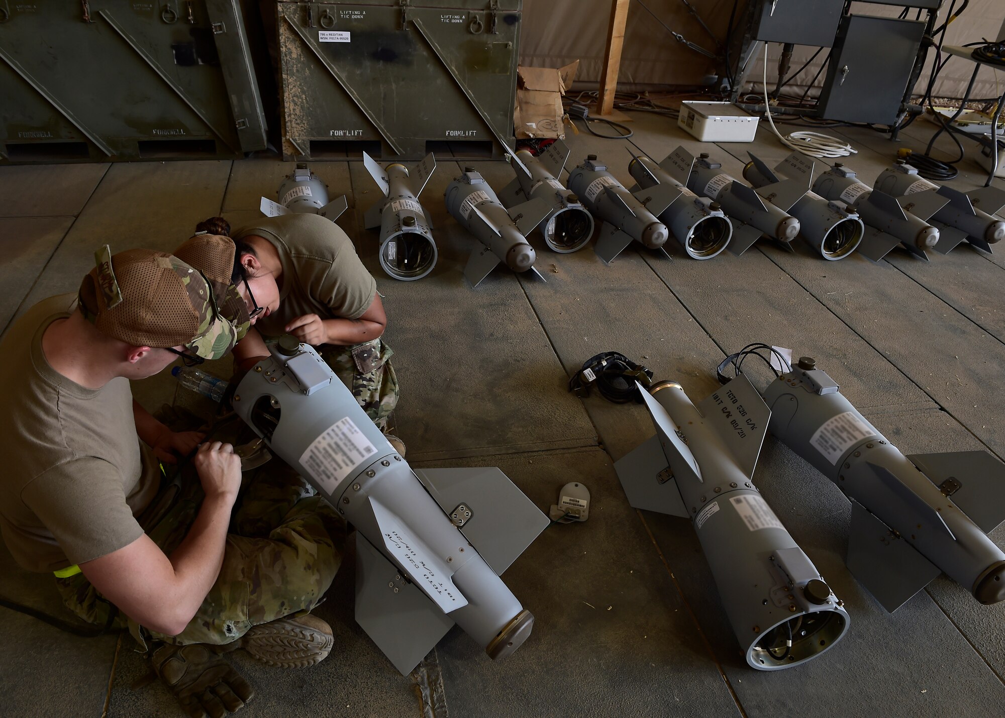 378 EMUNS build munitions for follow-on forces
