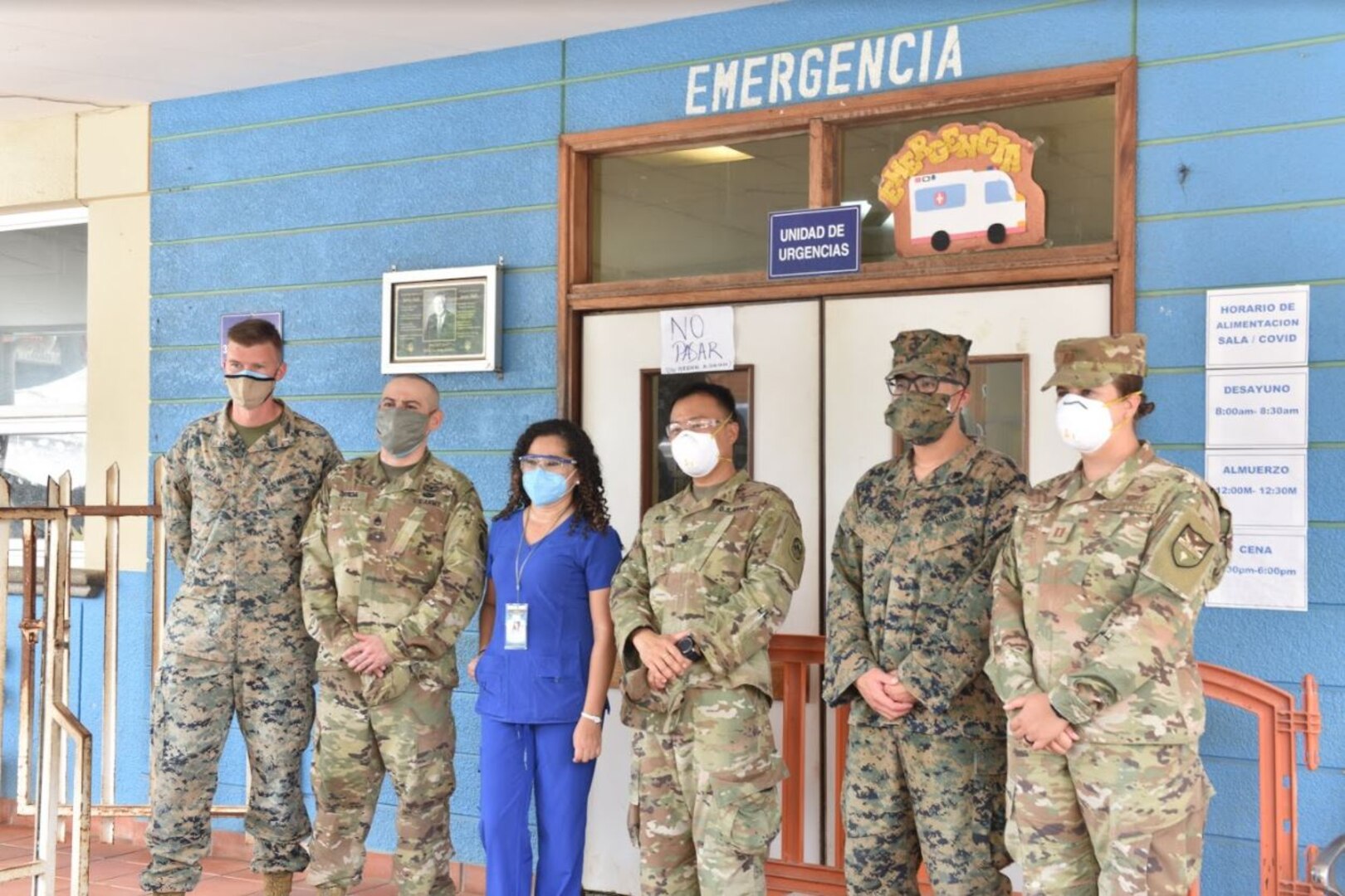 SPMAGTF Marines, JTF-Bravo donate critical supplies to Trujillo