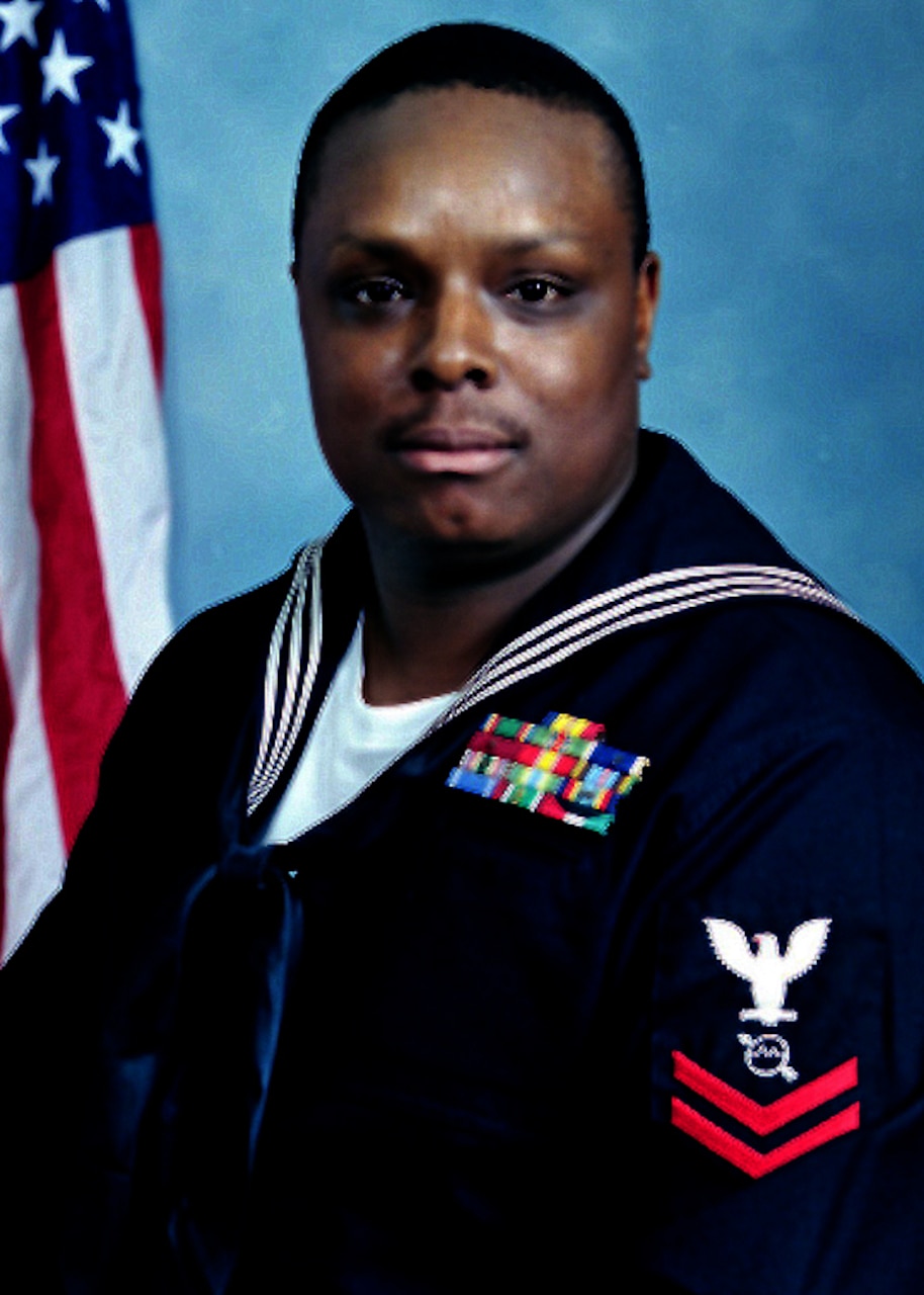 Portrait of Operations Specialist 2nd Class Timothy L. Saunders
