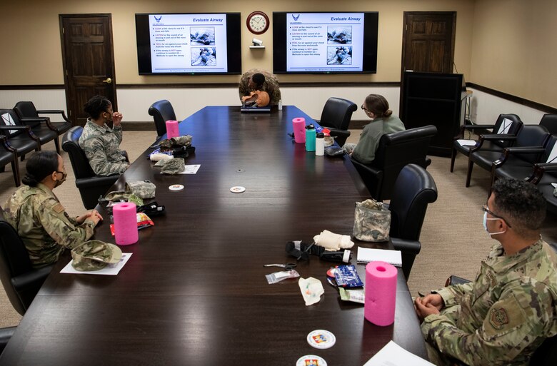 Instructor teaches a SABC course.