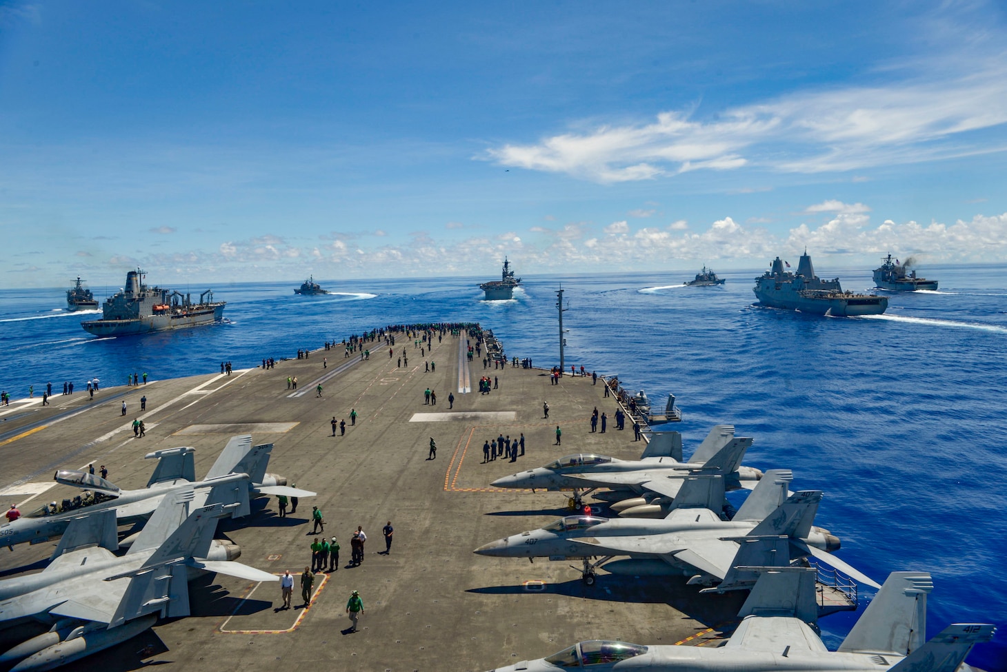 Destroyer Squadrons 7, 15 Train Together to Sharpen Sea Combat ...