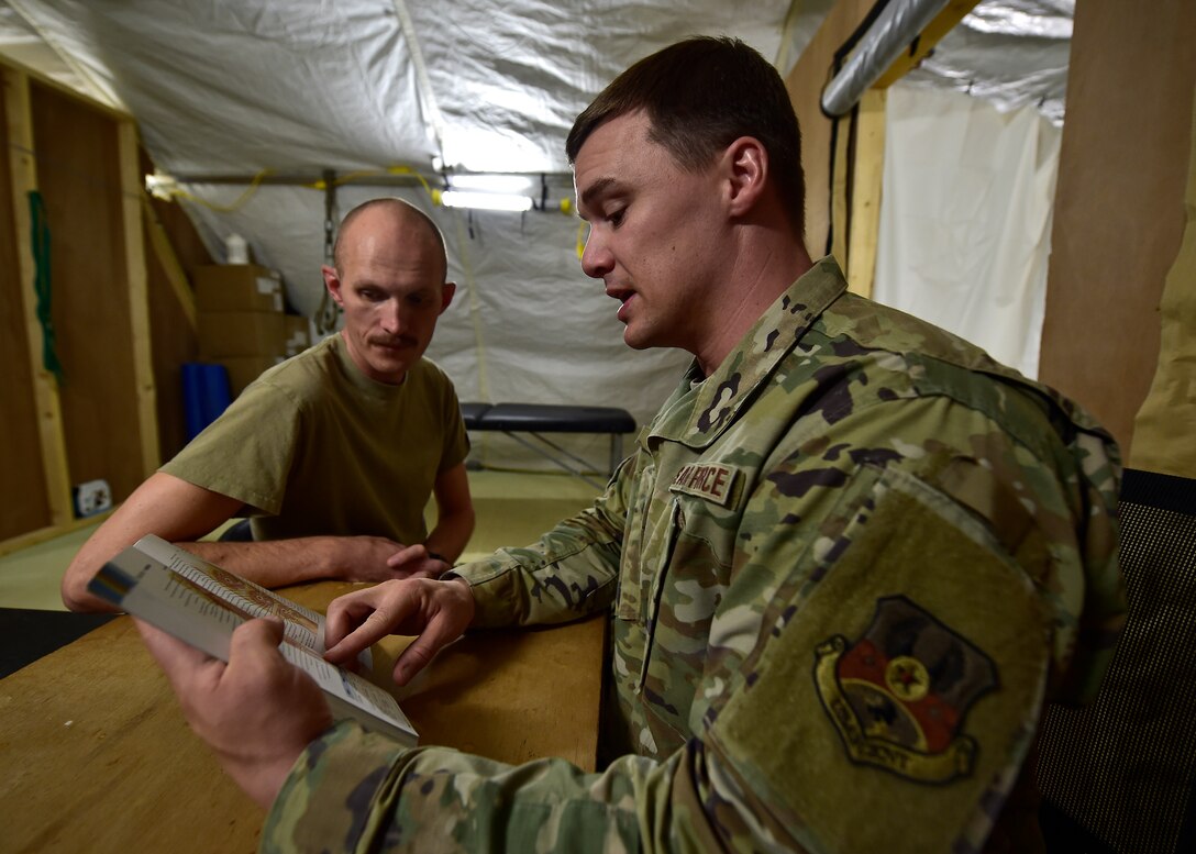 Physical therapy offers treatment at Prince Sultan Air Base