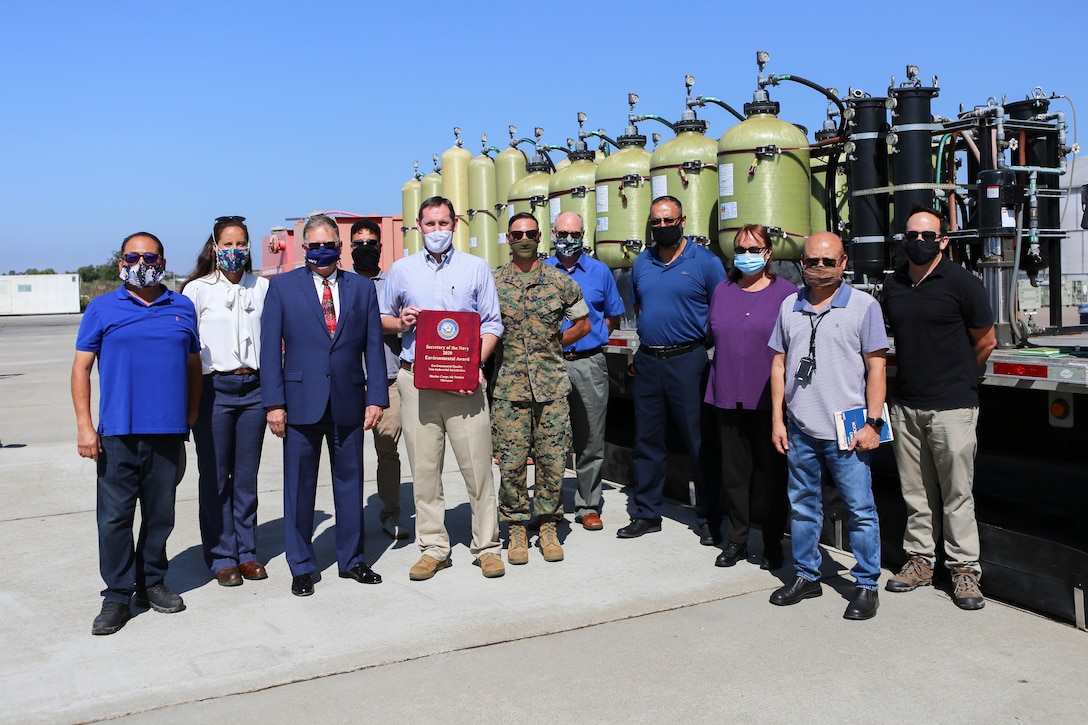 Assistant Secretary of the Navy for Energy, Installations and Environment, visits MCAS Miramar
