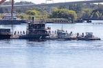 USS Pasadena (SSN 752) arrived at Norfolk Naval Shipyard Sept. 28 for a Drydocking Selected Restricted Availability.