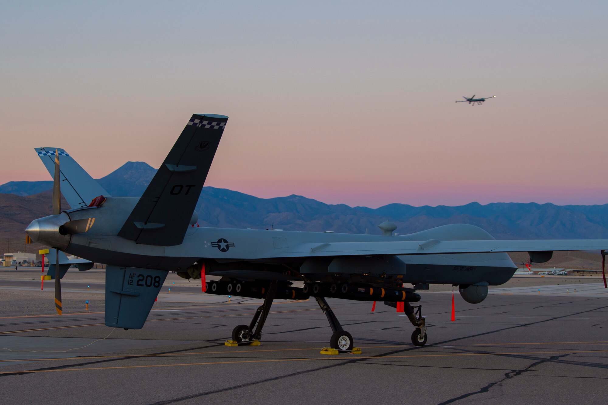 MQ-9 on ramp