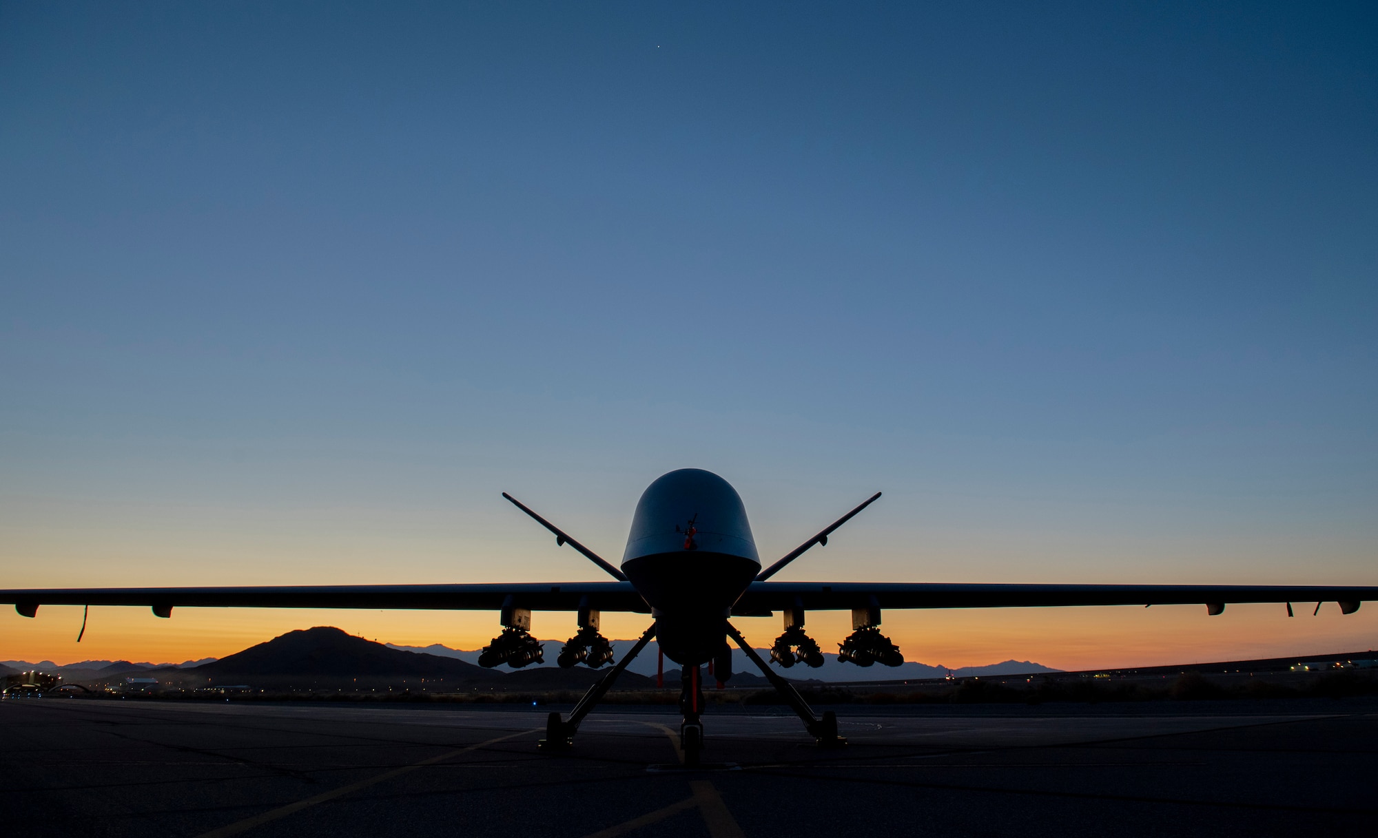 MQ-9 on ramp