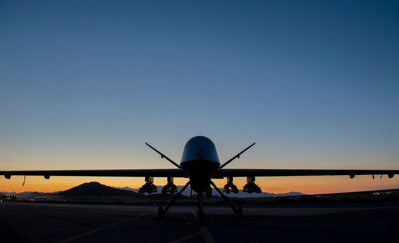 MQ-9 on ramp