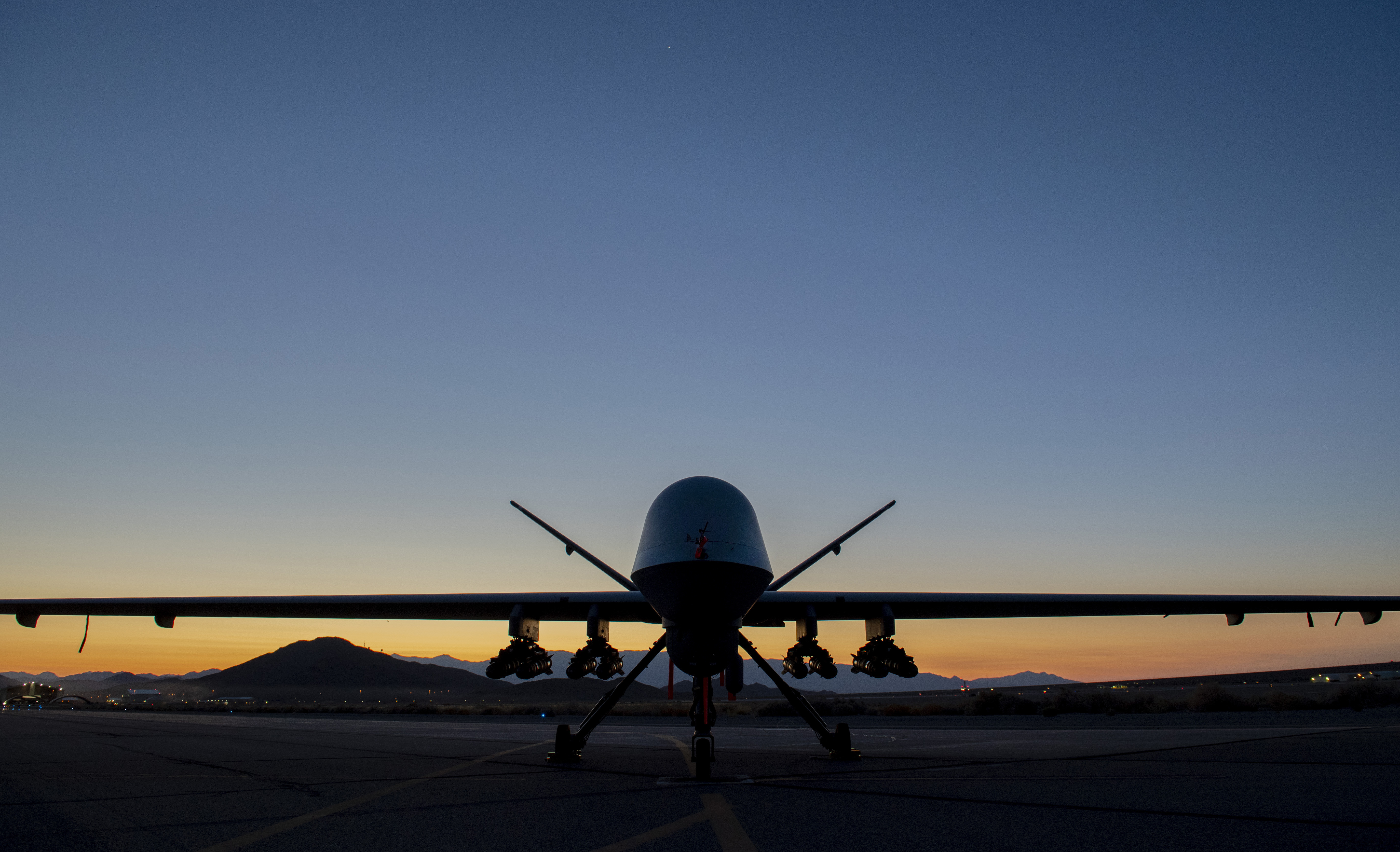 Reaper takes flight with Hellfire missiles > Air Force Test Center > News