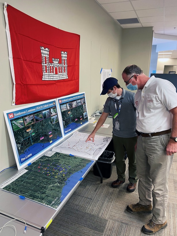 Local government liaison, FEMA GIS specialist review mapping pro