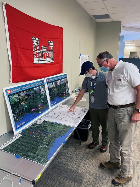 Local government liaison, FEMA GIS specialist review mapping pro
