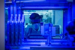 Image of an Airman working in a laboratory.