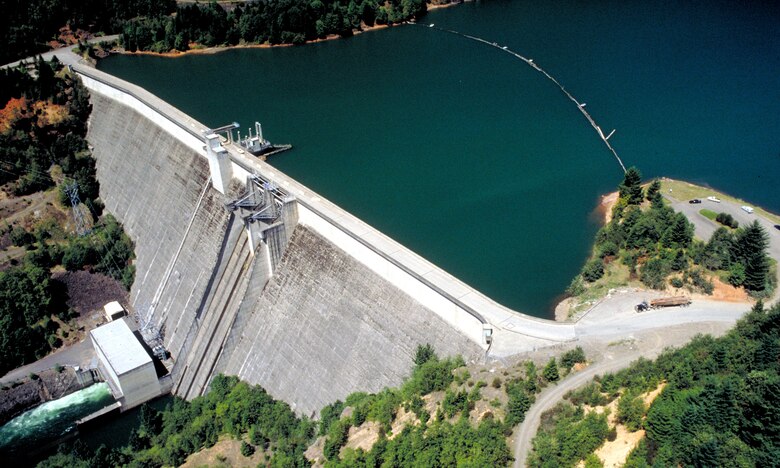 Green Peter Dam and Reservoir aerial photo

Green Peter Dam is located on the Middle Santiam River near Sweet Home, Oregon. The Corps operates Green Peter Dam and 12 other dams and reservoirs in the Willamette River Basin. All contribute to a water resource management system that provides flood risk management, power generation, irrigation, water quality improvement, fish and wildlife habitat and recreation on the Willamette River and many of its tributaries. Since their completion, the dams have cumulatively prevented more than $20 billion in flood damages to the Willamette Valley.