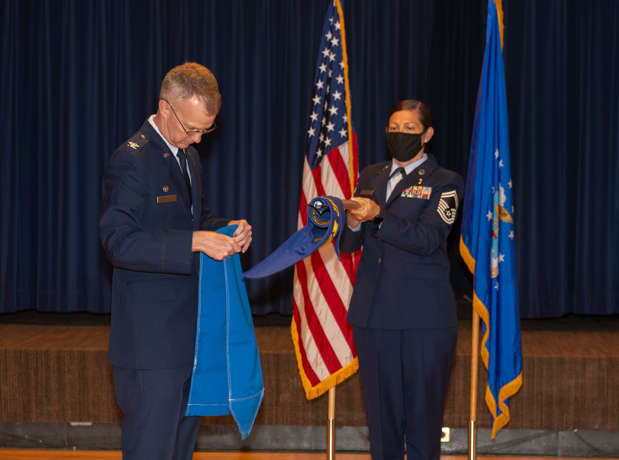 Col. Pohle activates the 21st Dental Squadron