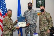 MDS Airman receives BTZ promotion