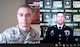 screenshot of male soldiers on a video chat.