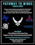 advertisement poster for Pathway to Wings brief