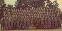 Dave Kalita attended Ranger School in 1974 as an Army cadet between his junior and senior years of college. Now, almost 47 years later, he will retire as the director of the 405th Army Field Support Brigade’s Logistics Readiness Center-Benelux. Pictured here is Cadet Kalita’s Ranger School class. He is standing in the 4th row, 7th person from the left. (U.S. Army courtesy photo)