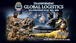 Graphic is a collage of U.S. troops from around the world wearing various uniforms and performing various duties ranging from air traffic control to aiming weapons.