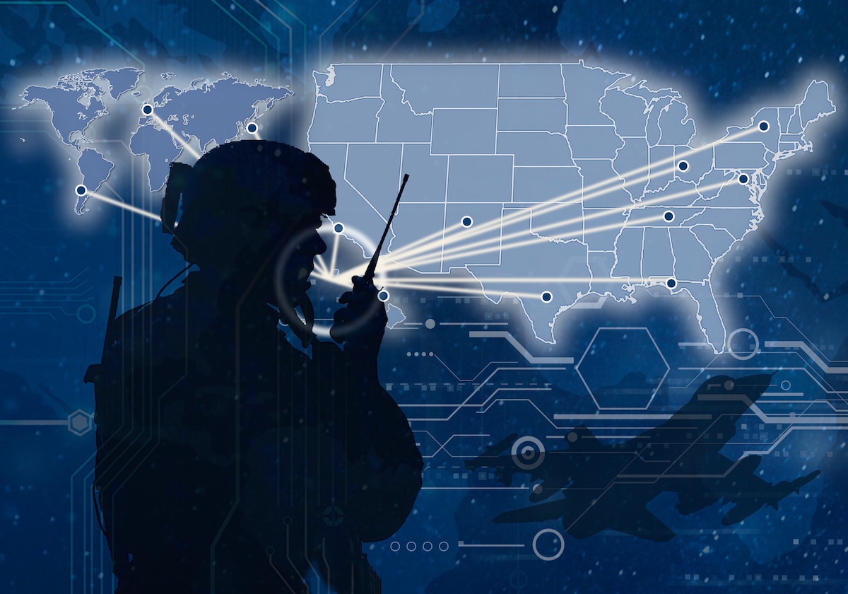 The Air Force Research Laboratory’s “Digital Transformation” adopts IT solutions to enable its scientists, engineers and subject matter experts more instant and efficient collaboration, across AFRL’s 40 worldwide operational locations, for faster development and deployment of technologies that help the warfighter maintain the technological advantage over U.S. adversaries. (U.S. Air Force graphic/Randy Palmer)