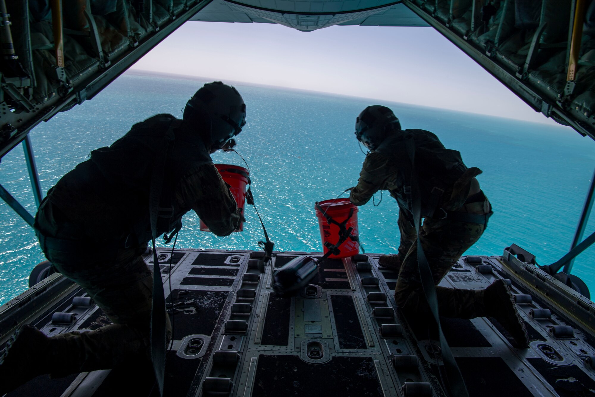 Airmen train together during 3 week exercise