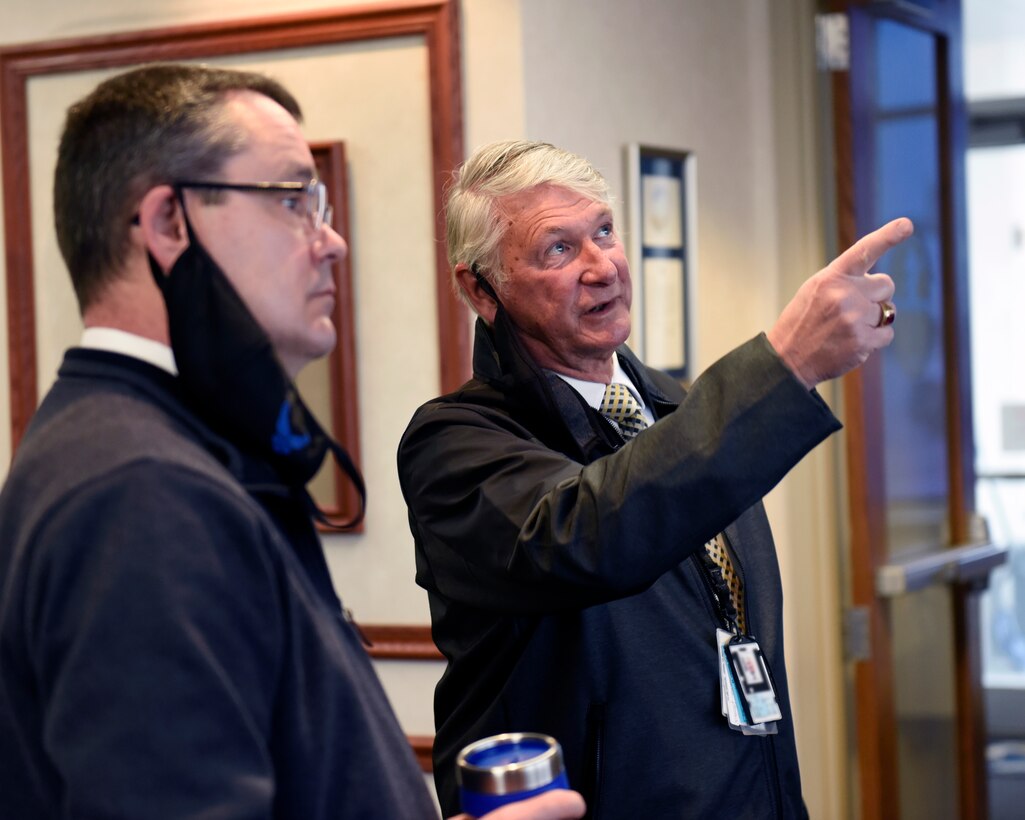 Dave Egner, director of special operations retires