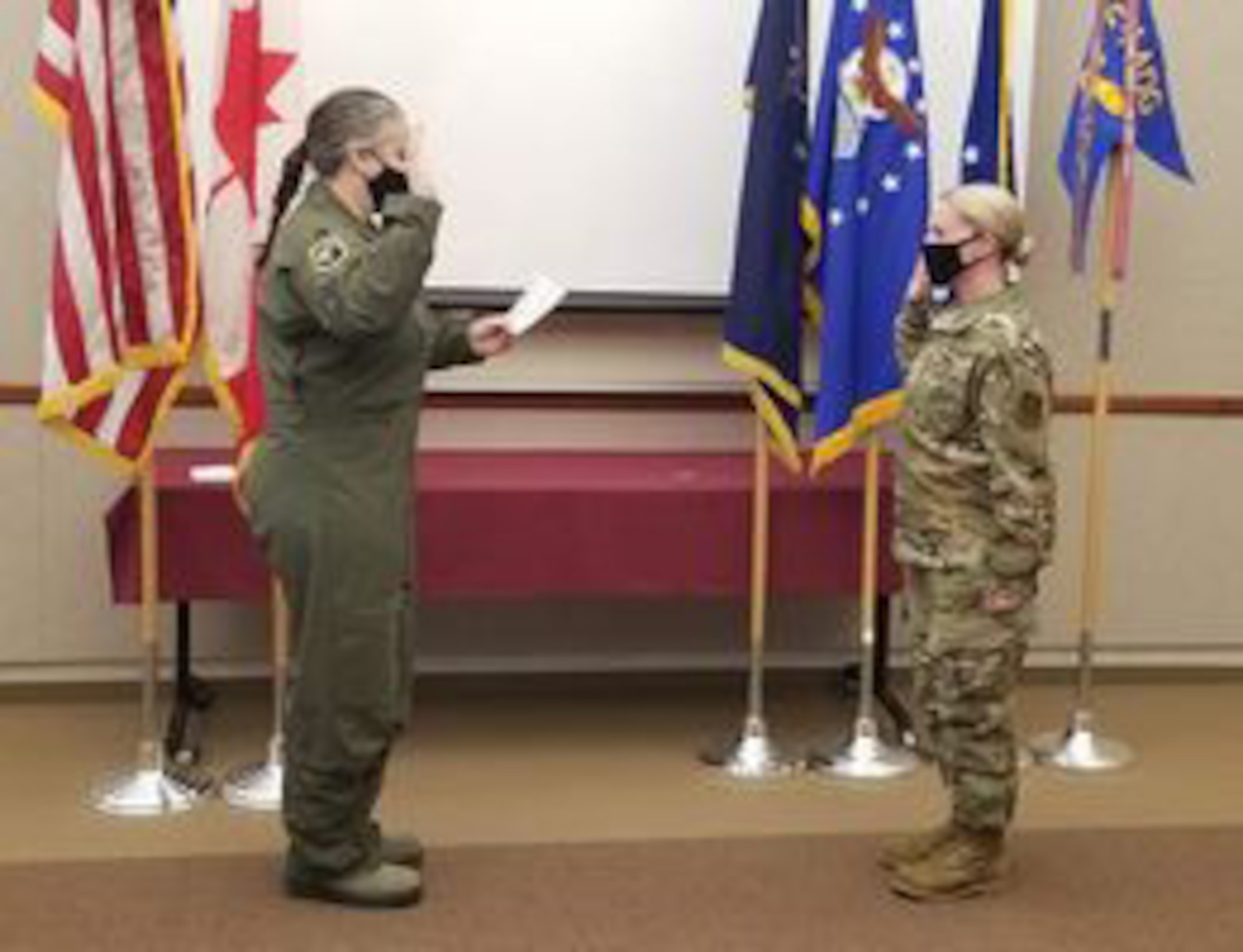 Johnson promoted to master sergeant
