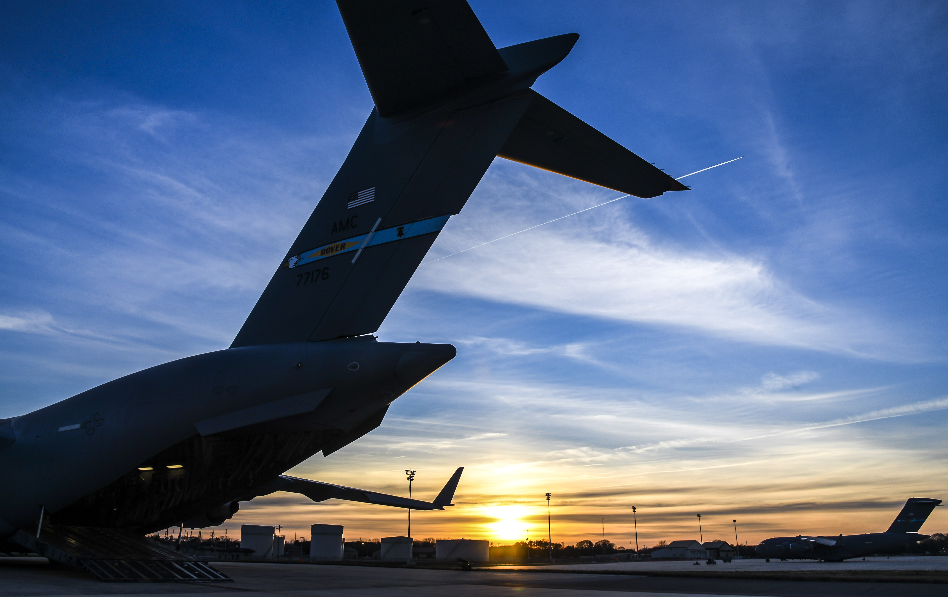 Dover AFB works into the night > Dover Air Force Base > News