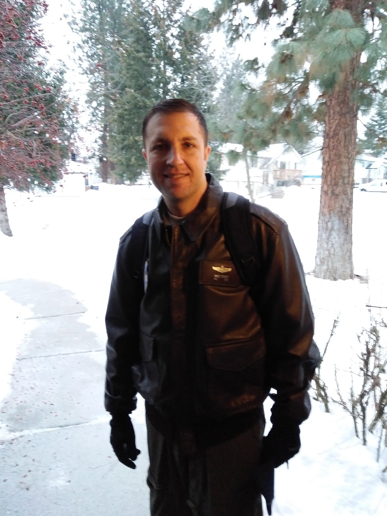 U.S. Air Force Lt. Col. Michael Street, 92nd Operations Group deputy group commander, poses for a photo.Street was only 38 years old at the time of his cancer diagnosis with a survival rate of 12% within the first five years of being diagnosed. (U.S. Air Force Courtesy photo)