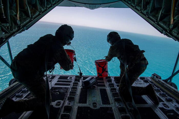 Airmen train together during 3 week exercise