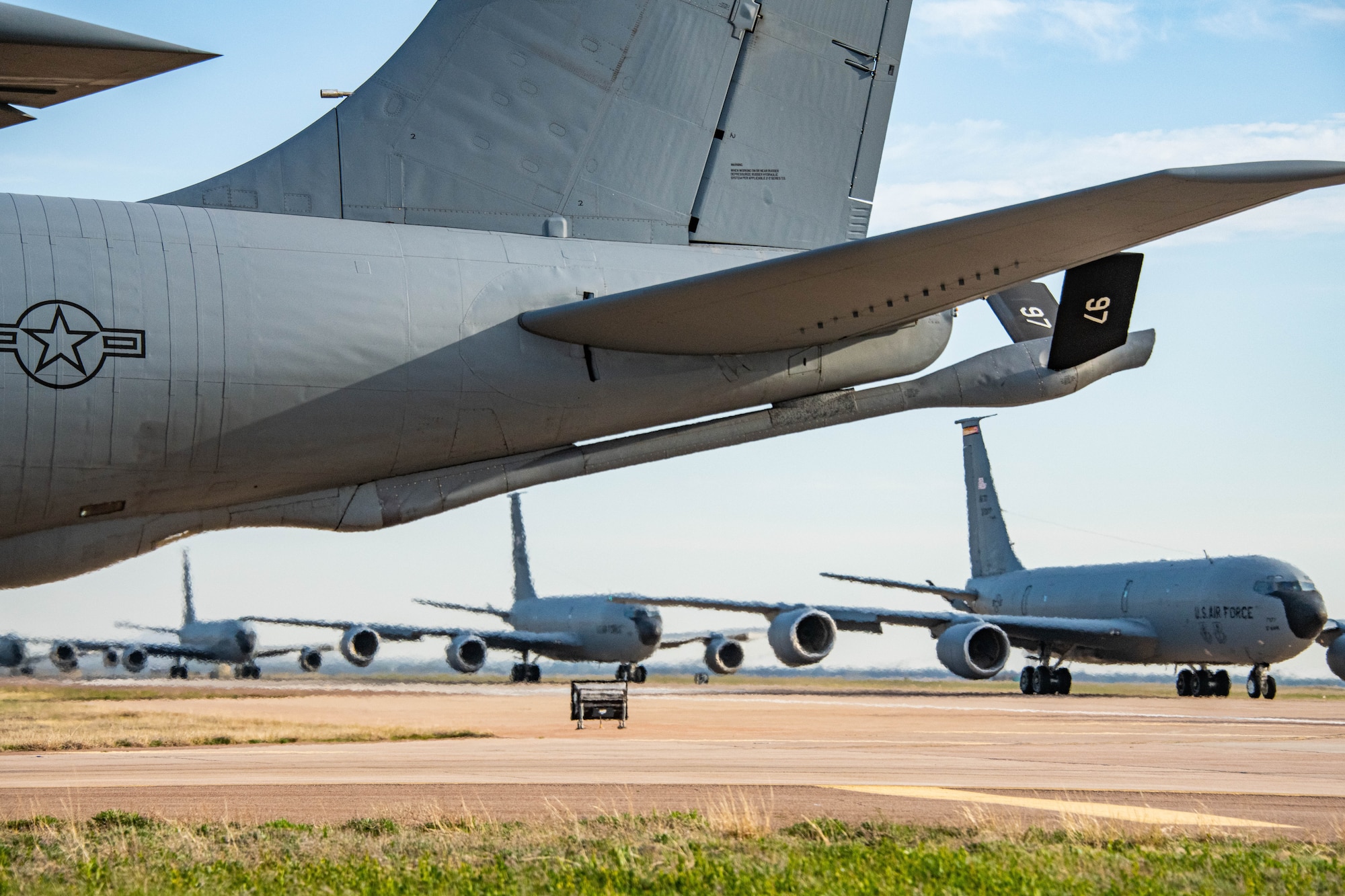 97 AMW conducts severe weather exercise.