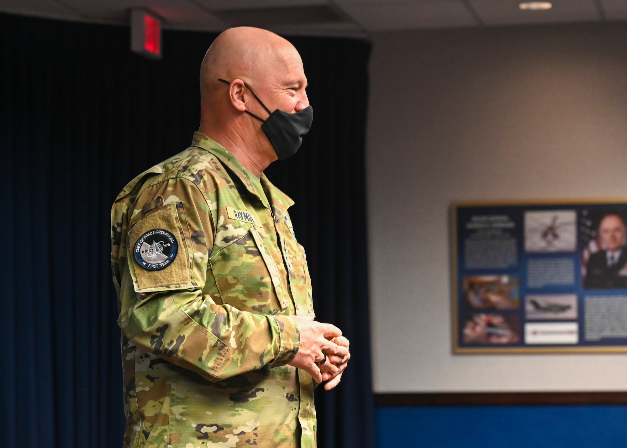 Gen Raymond conducts an All Call