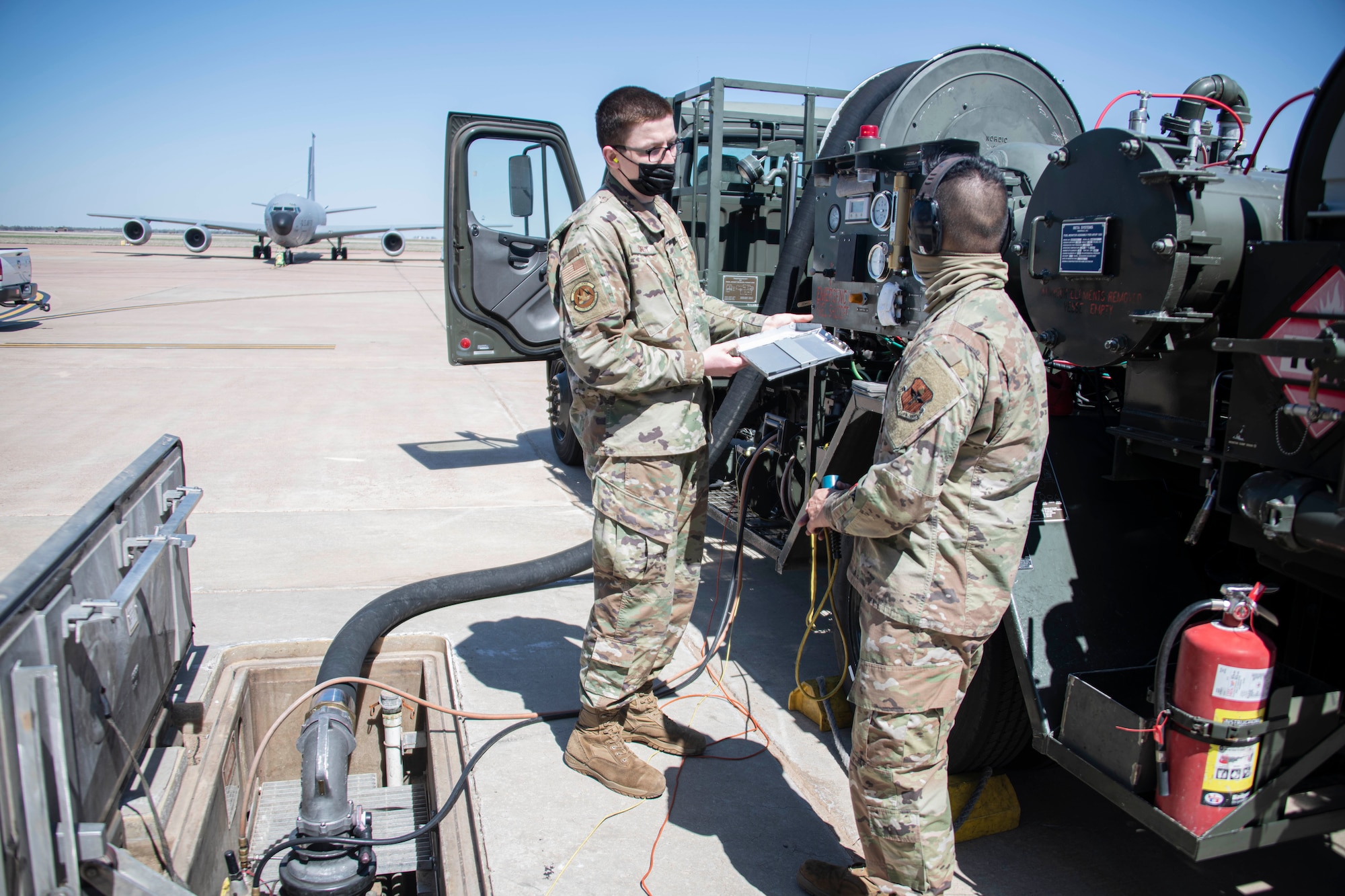 97 AMW conducts severe weather exercise.