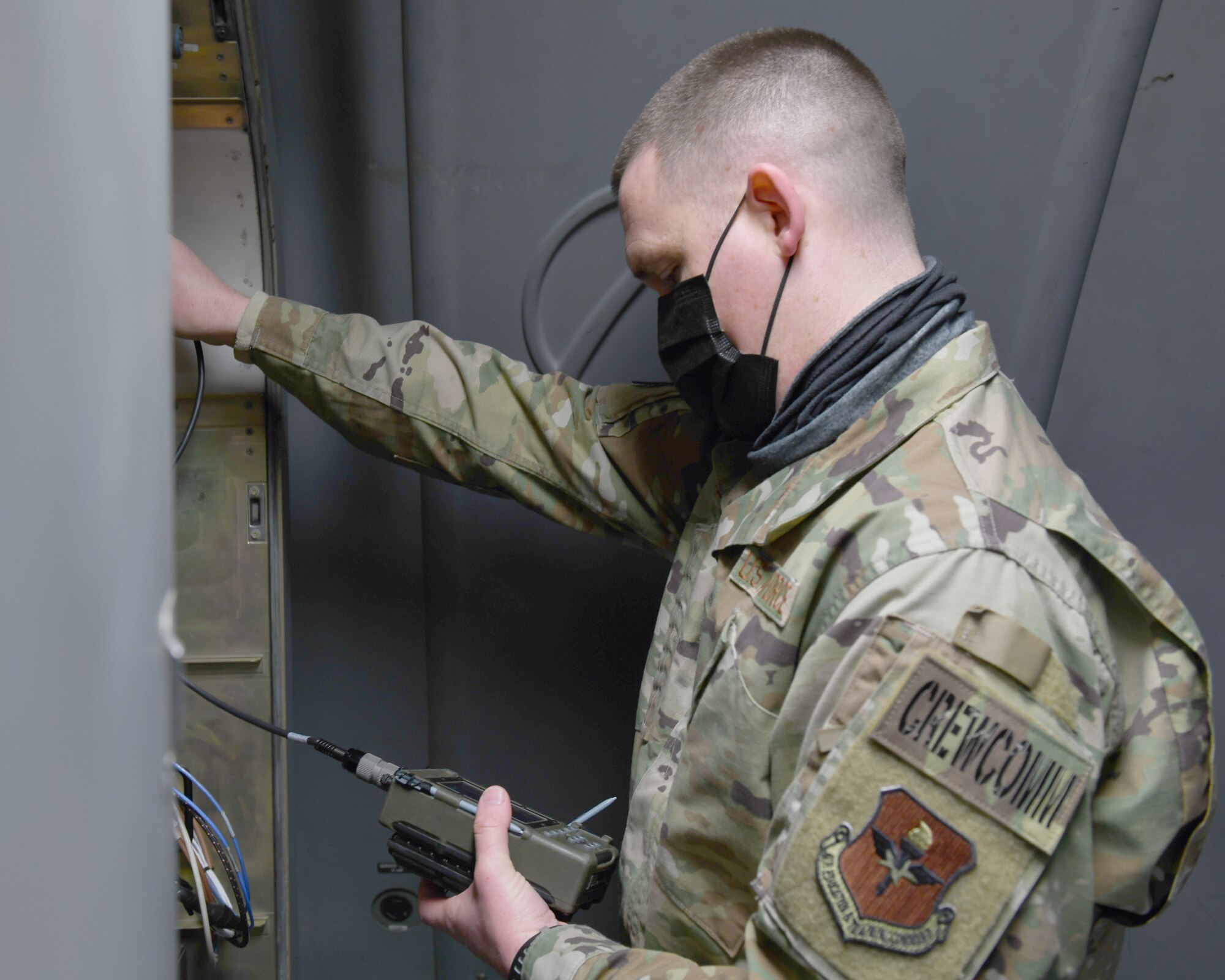 97 AMW conducts severe weather exercise.