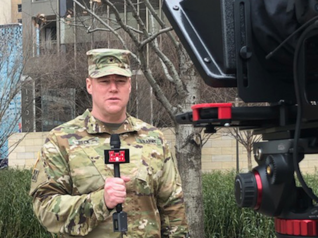 Brig. Gen. Christopher Beck Promotes the Southwestern  Division's Virtual Career Fair March 2.