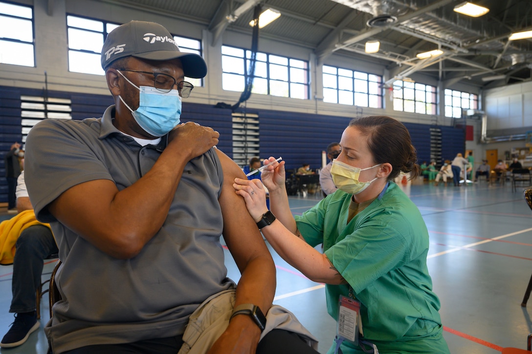 Mass Vaccination at Anderson Field House