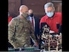 The head of U.S. Army Materiel Command, Gen. Ed Daly met with Corpus Christi Army Depot (CCAD) Commander Col. Joseph Parker and top leaders to review the ongoing efforts to modernize existing manufacturing technologies, Mar. 26.