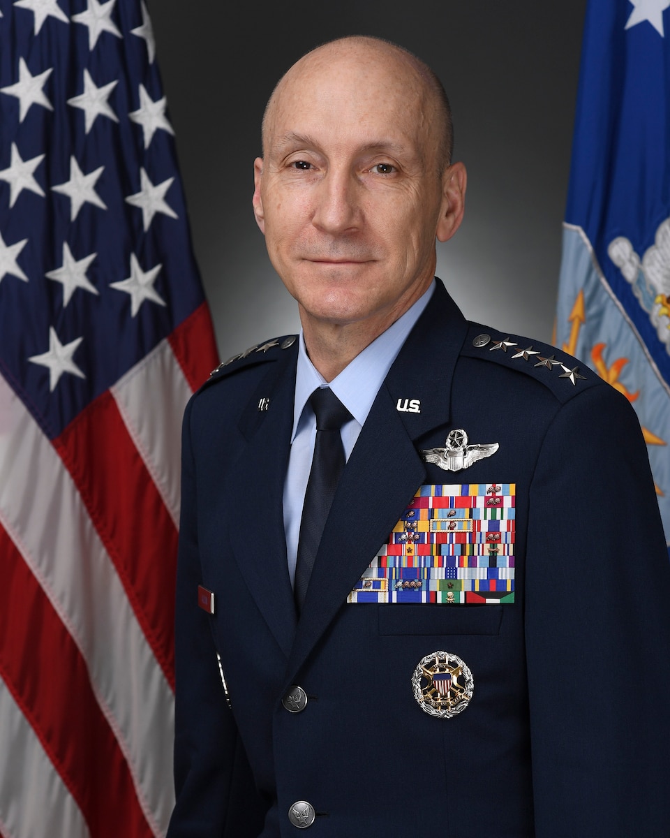 This is the official portrait of Gen. David W. Allvin.