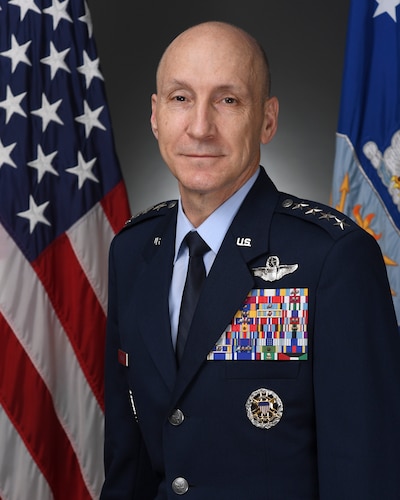 This is the official portrait of Gen. David W. Allvin.