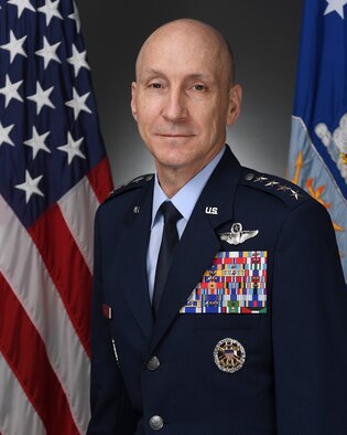 This is the official portrait of Gen. David W. Allvin.