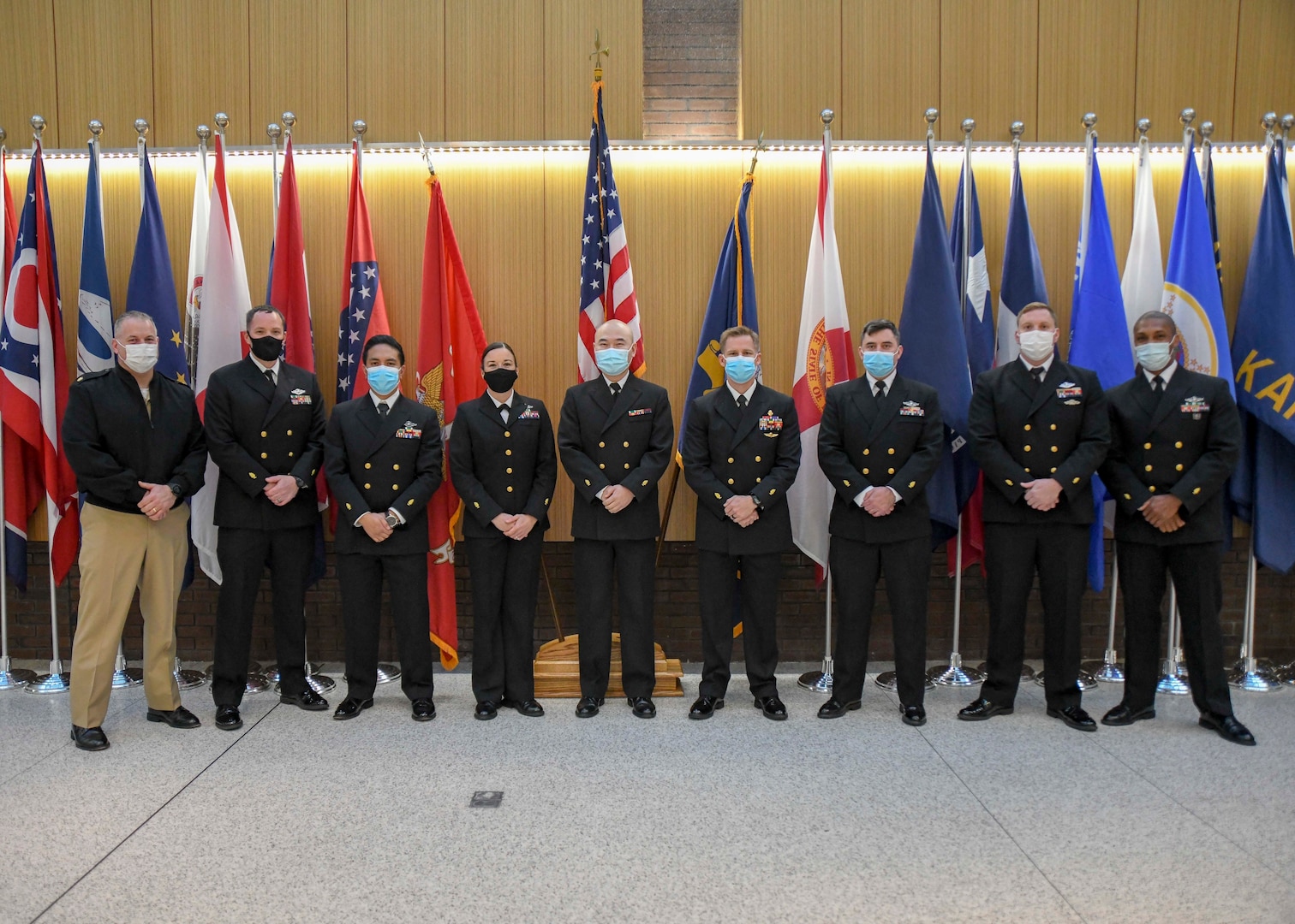 NMCCL welcomed eight Officer Candidates as part of the Medical Center's Interservice Physician Assistant Program. NMCCL will serve as a pilot site for Phase II of year-long program.