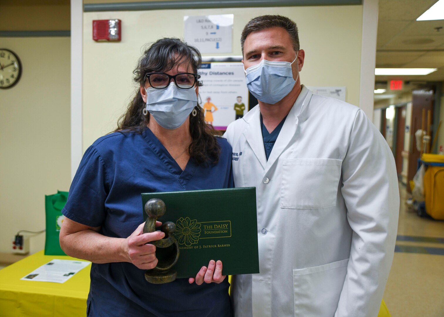 NMCCL's Labor and Delivery Department RN,  Robin Russelle was recently recognized as a Daisy Award recipient.