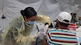 US Army Medical Professionals Administer COVID-19 Vaccines in Saipan