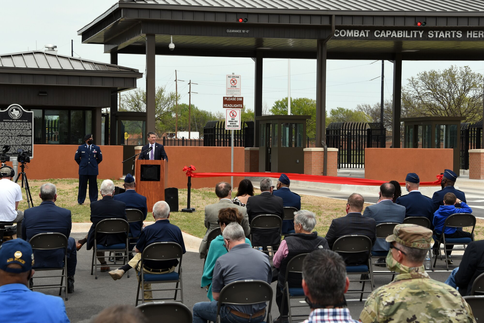 Main Gate Ribbon cutting Ceremony
