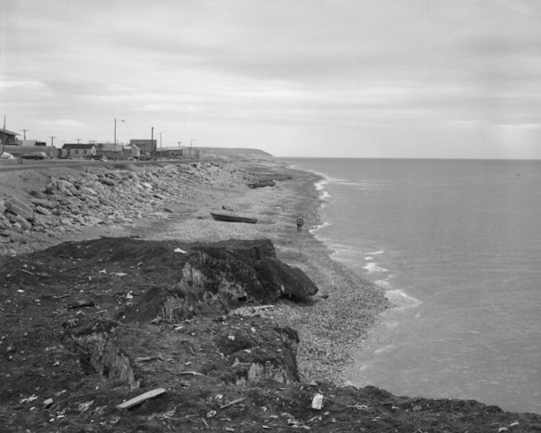 The U.S. Army Corps of Engineers – Alaska District completed the Nome seawall in 1951