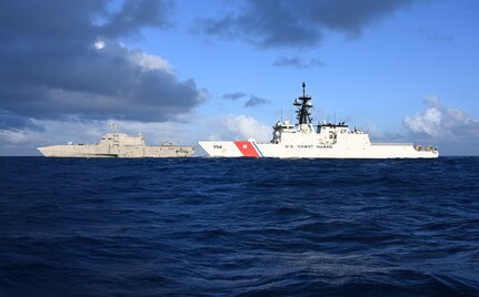 USS Tulsa, USCGC Kimball conduct joint training