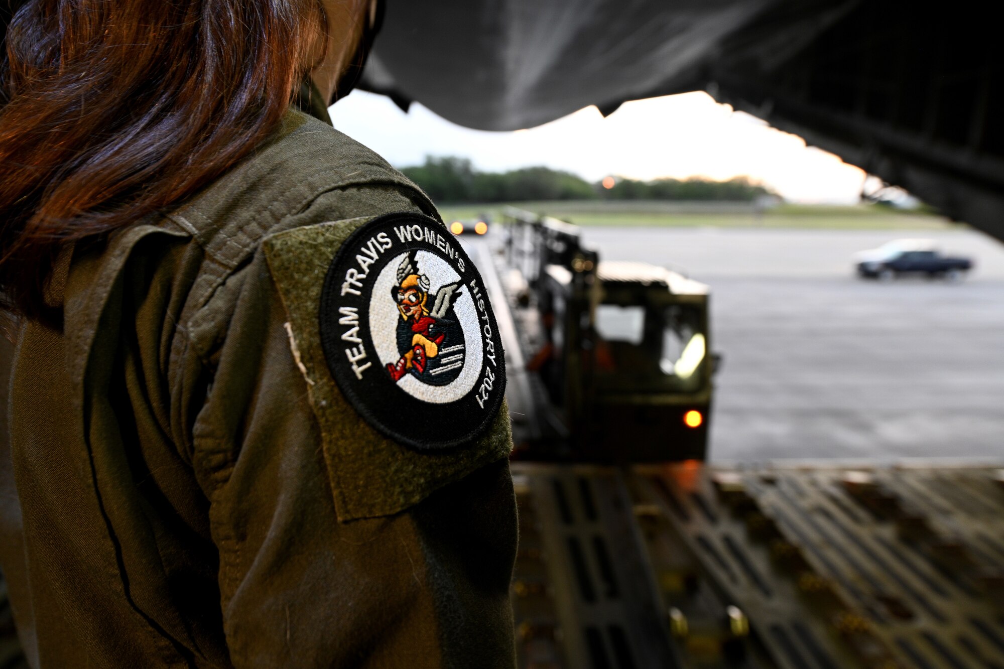 Photos of Airmen loading cargo onto a C-5M Super Galaxy at JBLM and delivering the cargo to Joint Base Pearl Harbor, Hawaii.